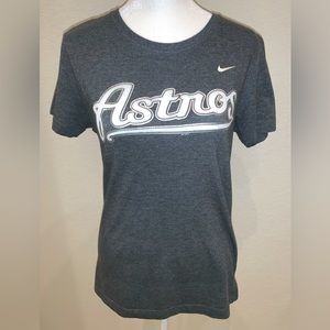 Women’s Nike slim fit Houston Astro’s t shirt grey sz medium